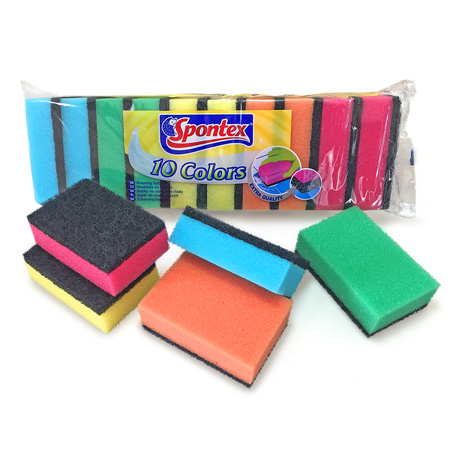 Rainbow Scourers 10 Pack