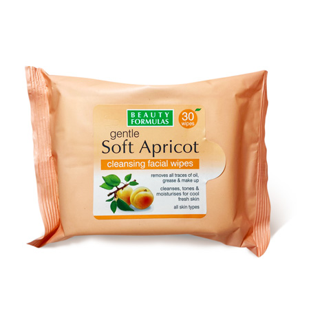 Soft Apricot Cleansing Facial Wipes