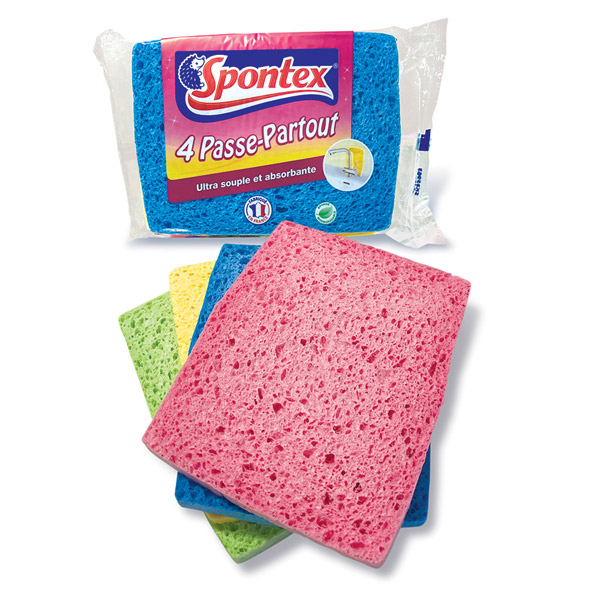 Spontex Moppit Sponge 4 pack