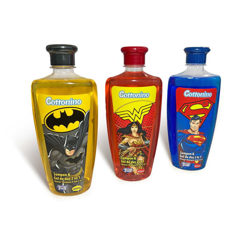 Justice League Shampoo & Shower Gel
