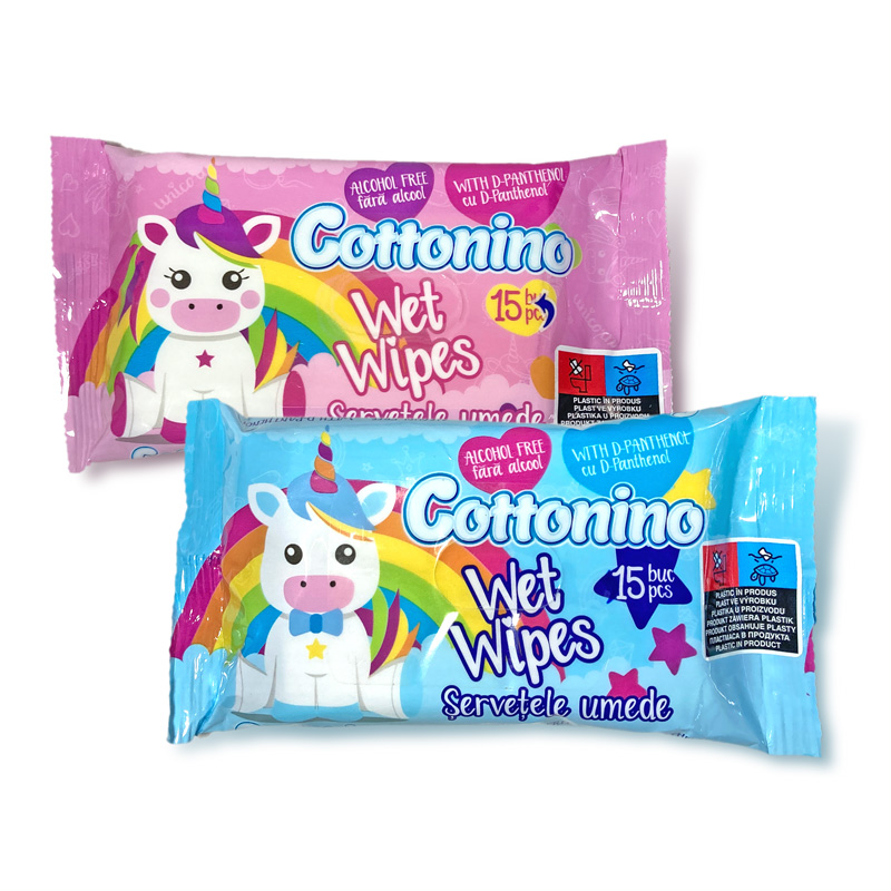 Unicorn Baby Wet Wipes 15 Pcs