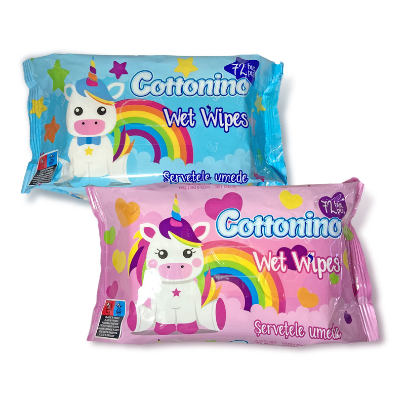 Unicorn Baby Wet Wipes 72 Pcs