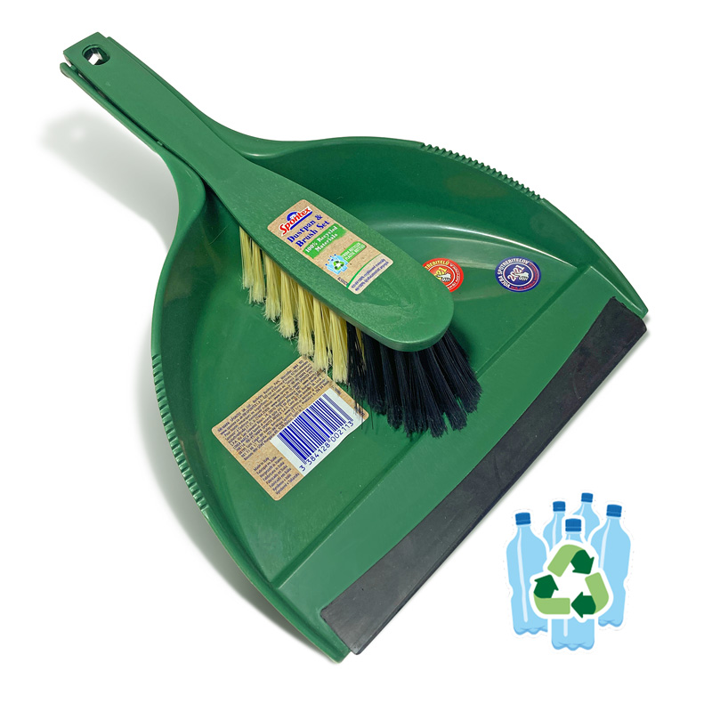 Eco Dustpan & Brush Set