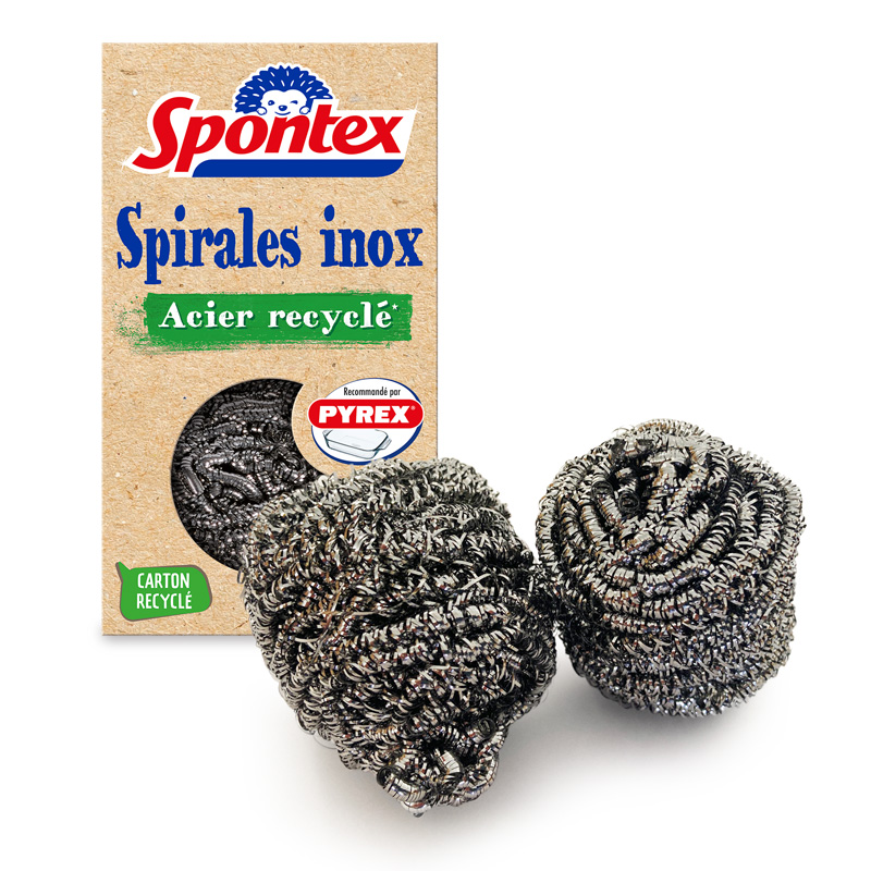 Eco Spiral Scourers 2 Pack