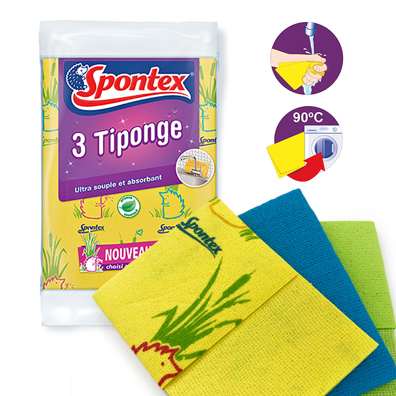Flexible Sponge Cloth 3 Pack