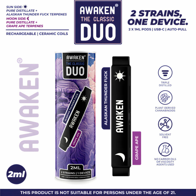 Awaken Duo 2ml Disposable Device The Classic